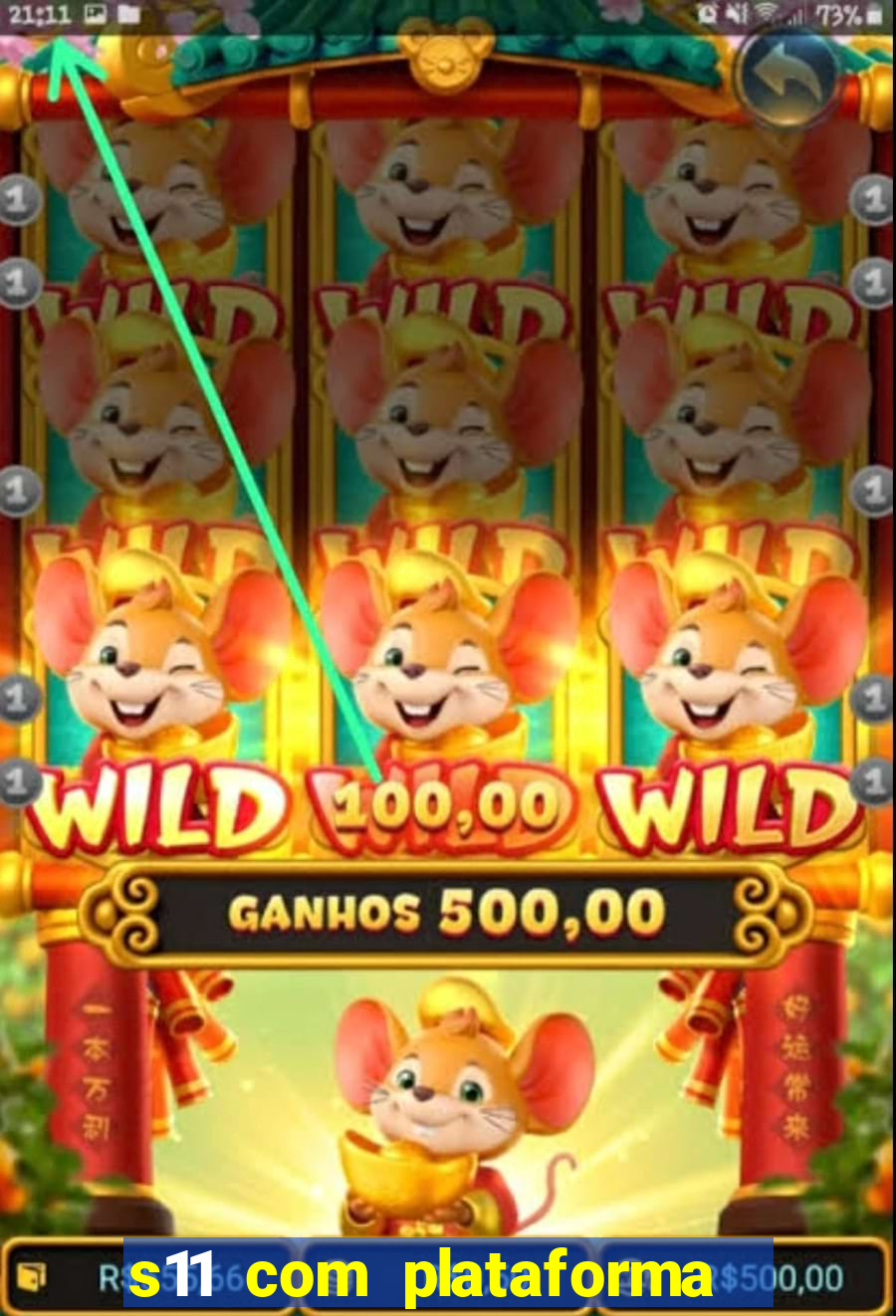 s11 com plataforma de jogos
